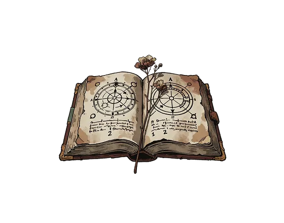 A 3D open book